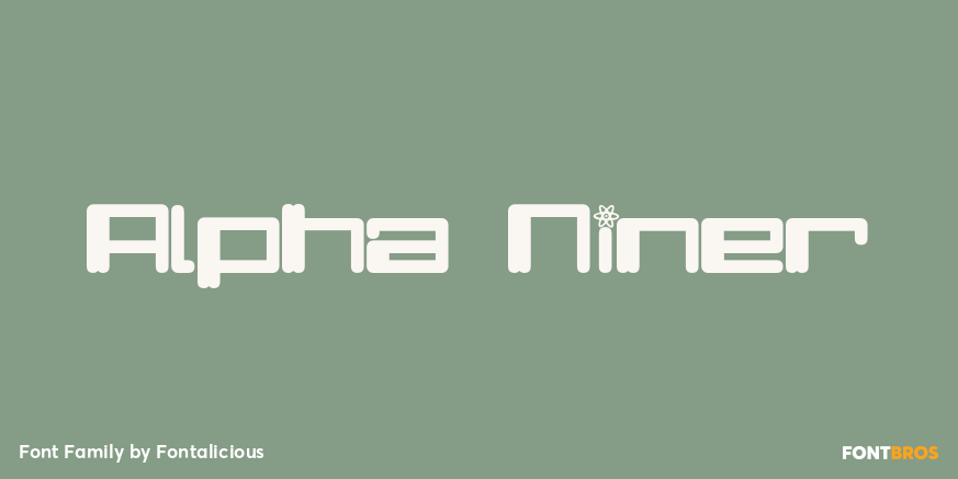 Alpha Niner Font Family
