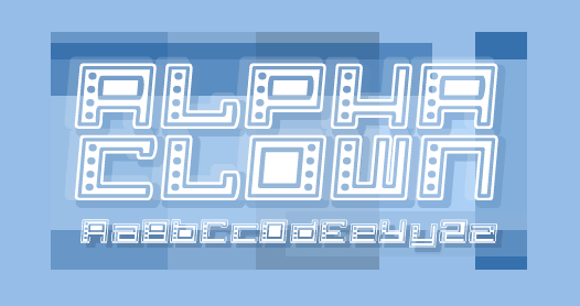 Alpha Clown Font Family