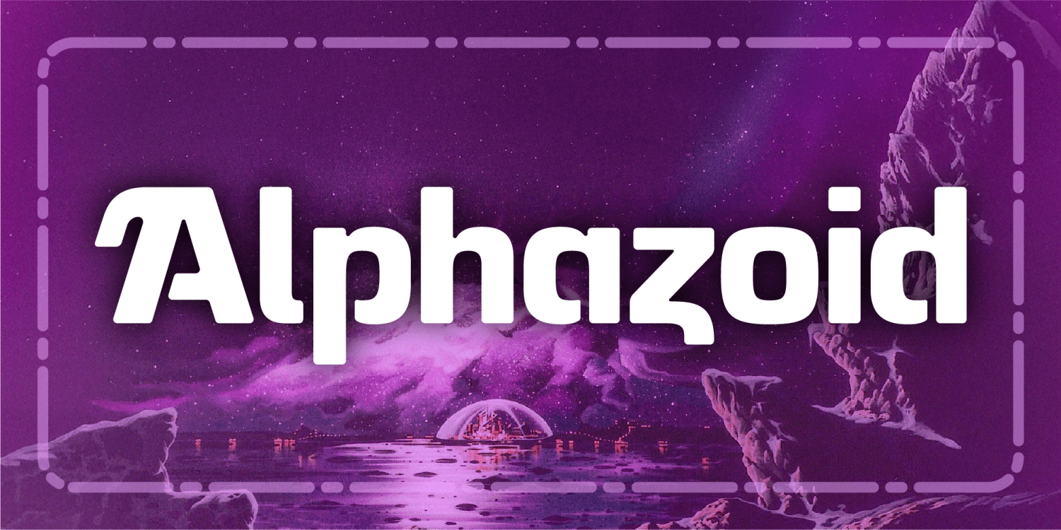 Alphazoid Font Family