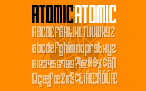 Atomic Font Family
