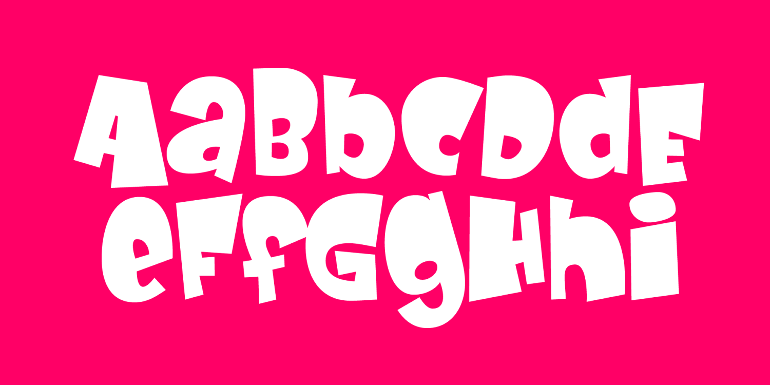 Baby Kruffy Font Poster