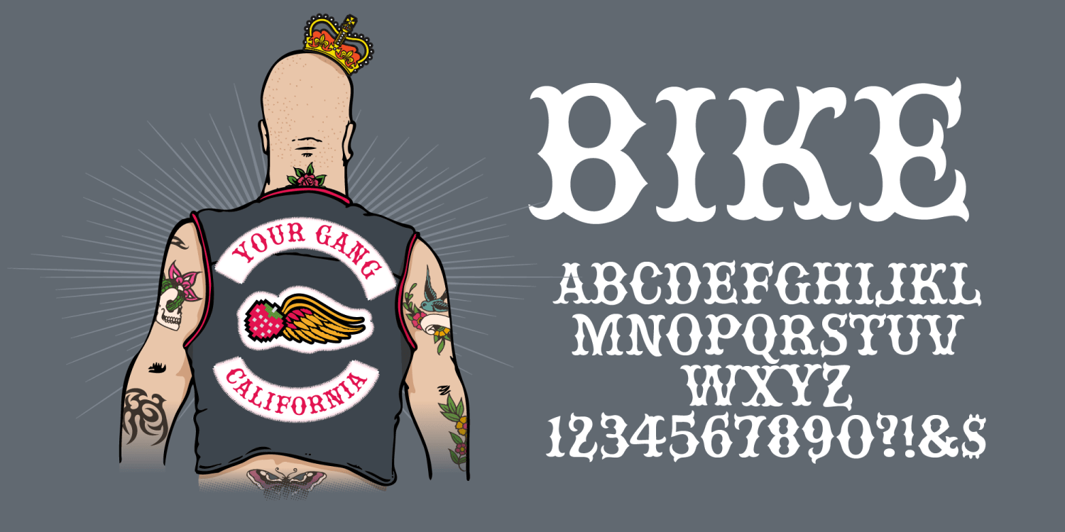 Bike Font Family