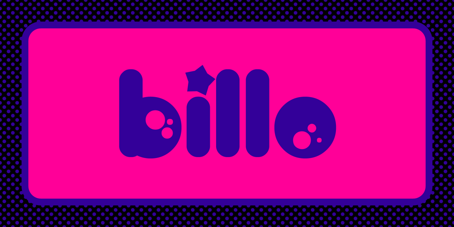 Billo Font Poster