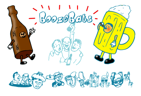 Boozebats Font Family