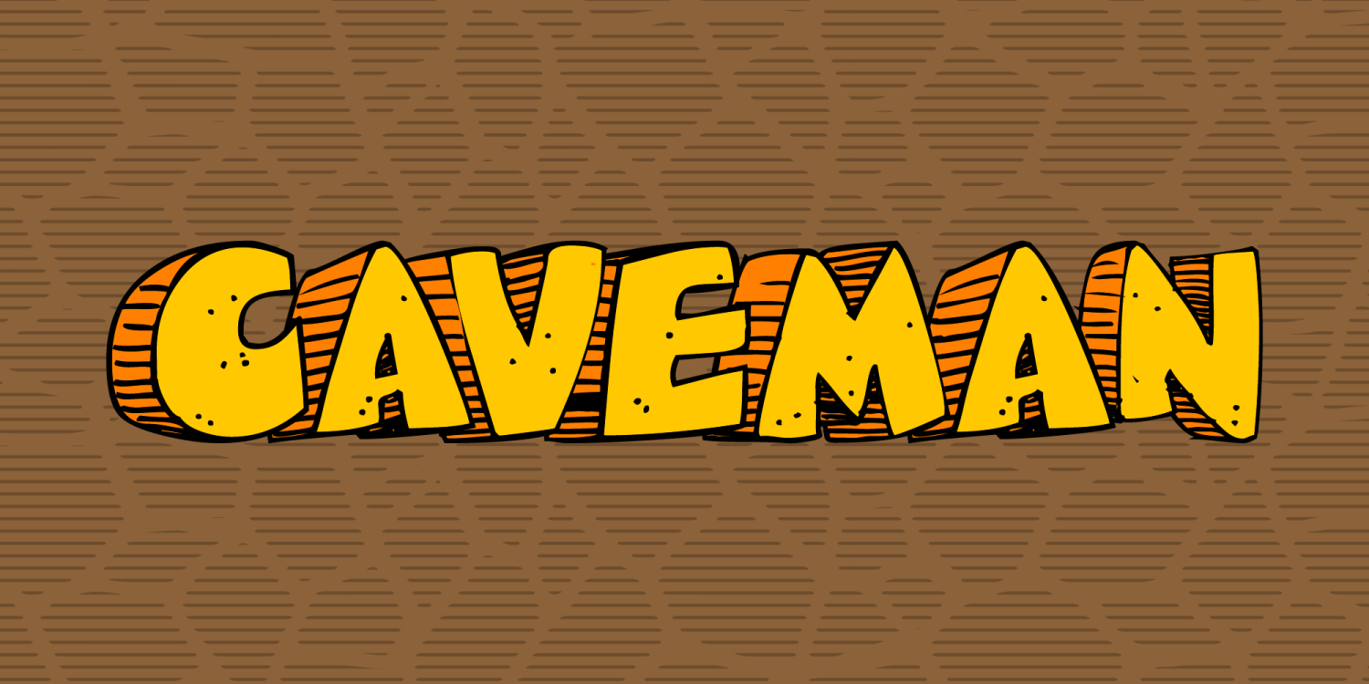 Caveman Font Family