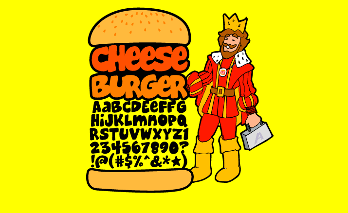Cheeseburger Font Family