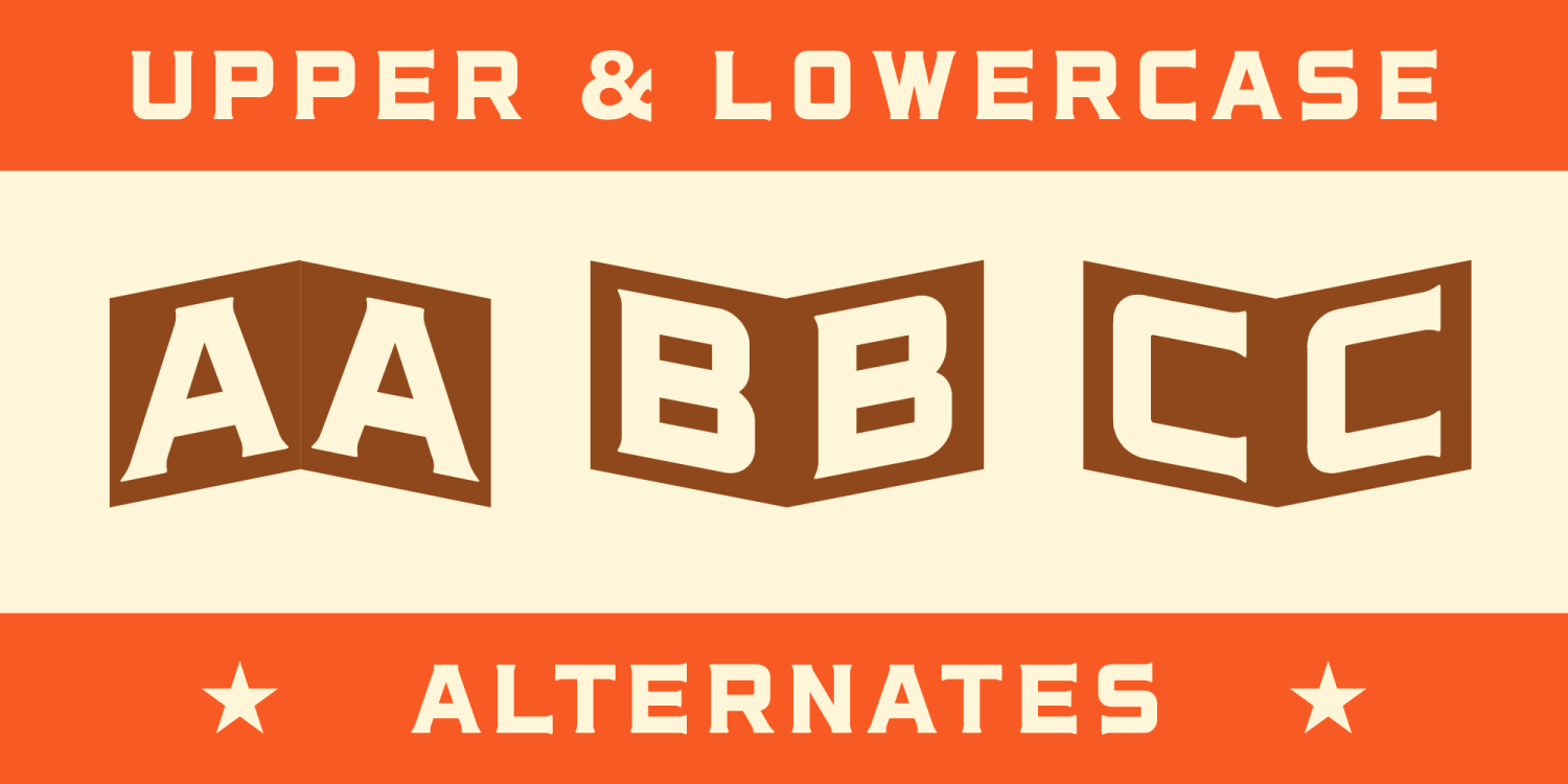 Cinescope Font Poster