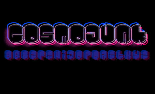 Cosmojunk Font Family