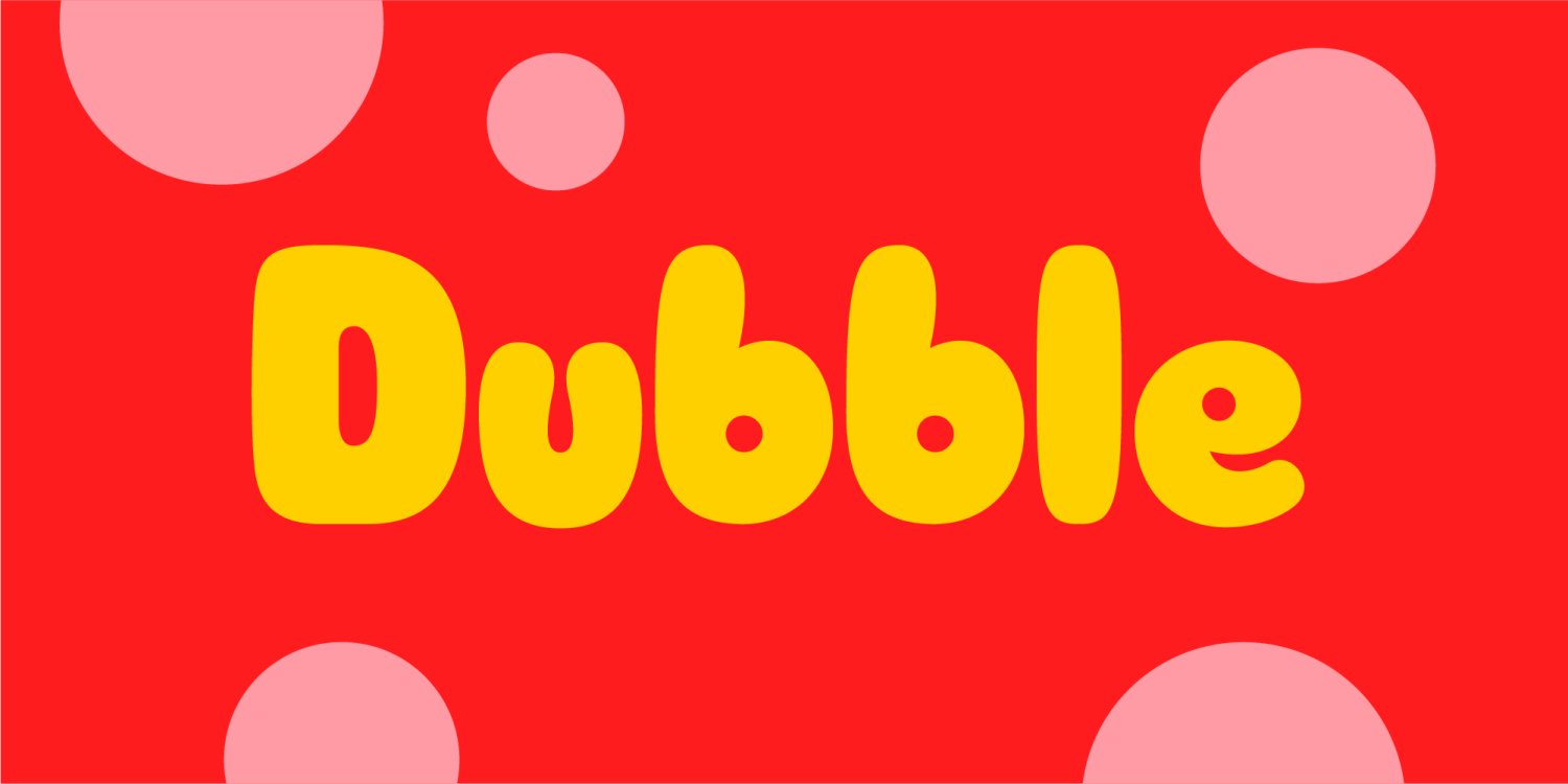 Dubble Font Family