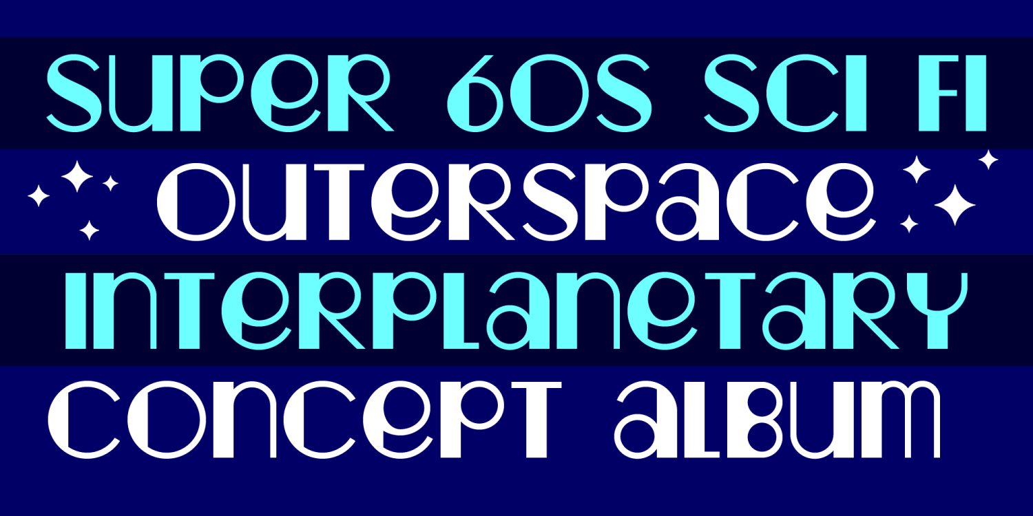 Fondarella Font Poster