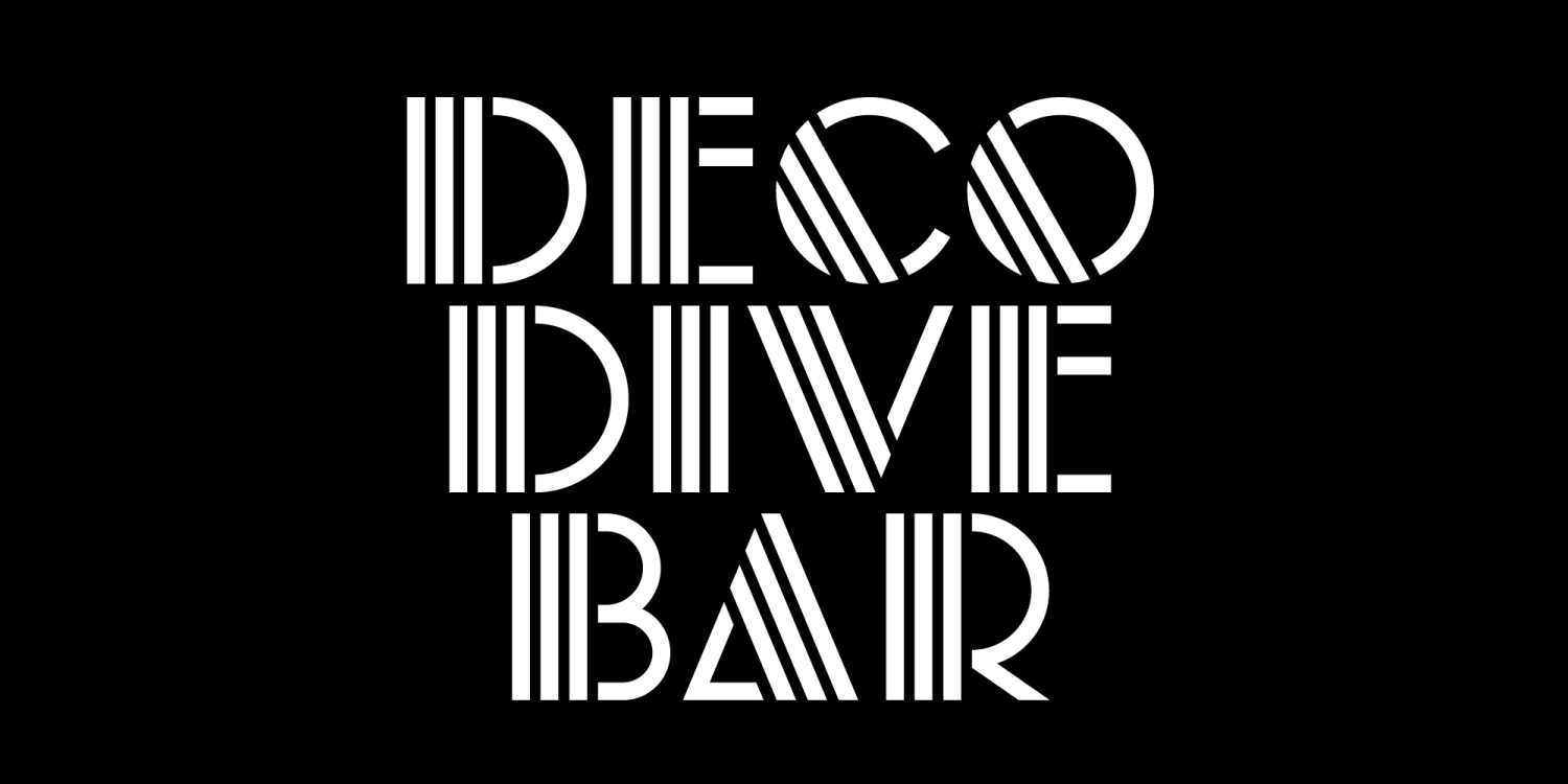 Globitron Font Poster