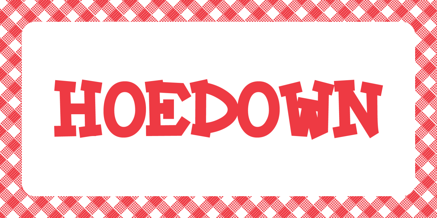 Hoedown Font Family
