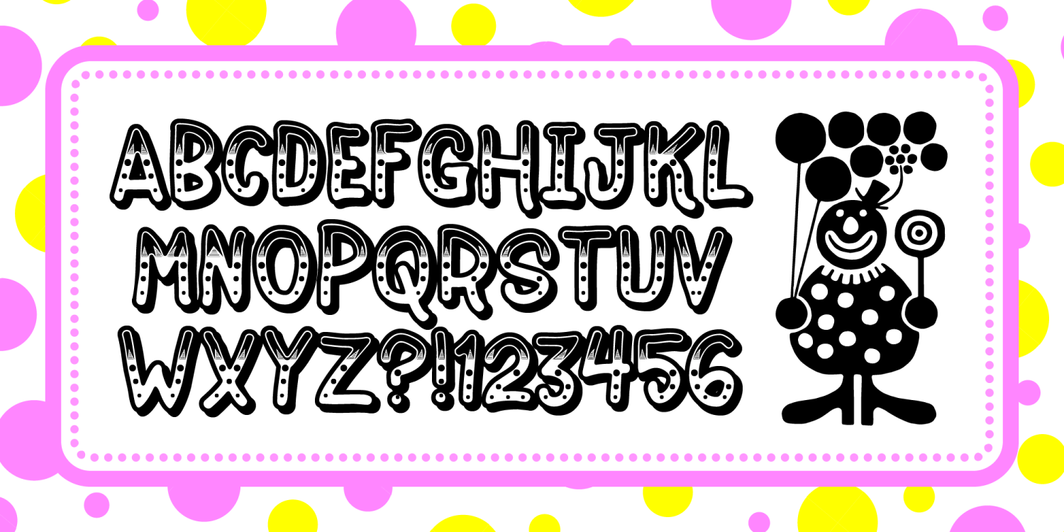 Jokewood Font Poster