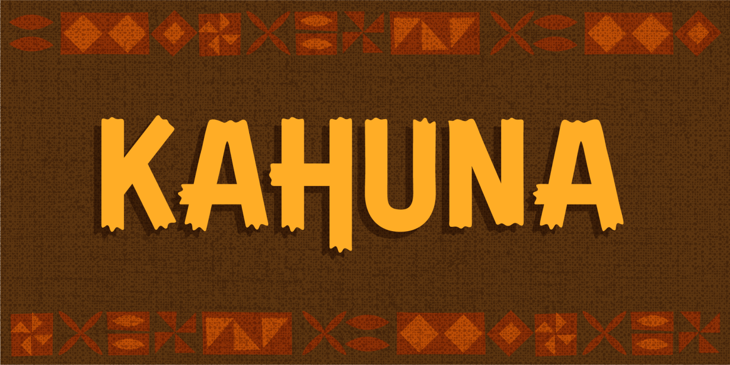 Kahuna Font Family