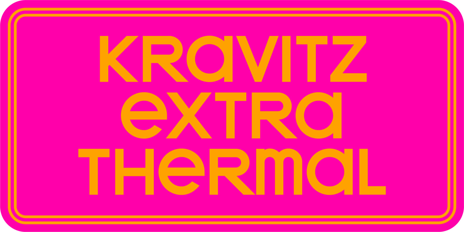 Kravitz Font Poster