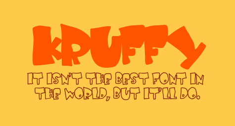Kruffy Font Family