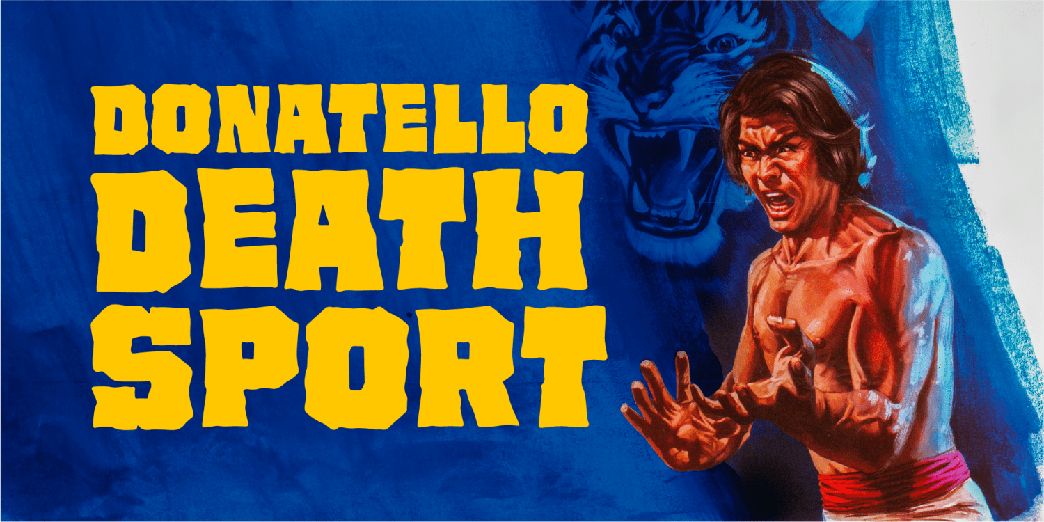 La Tigre Font Poster