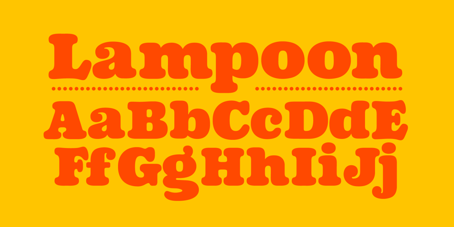 Lampoon Font Family
