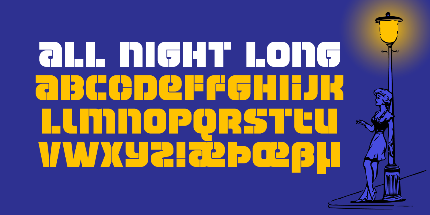 Manchester Font Poster