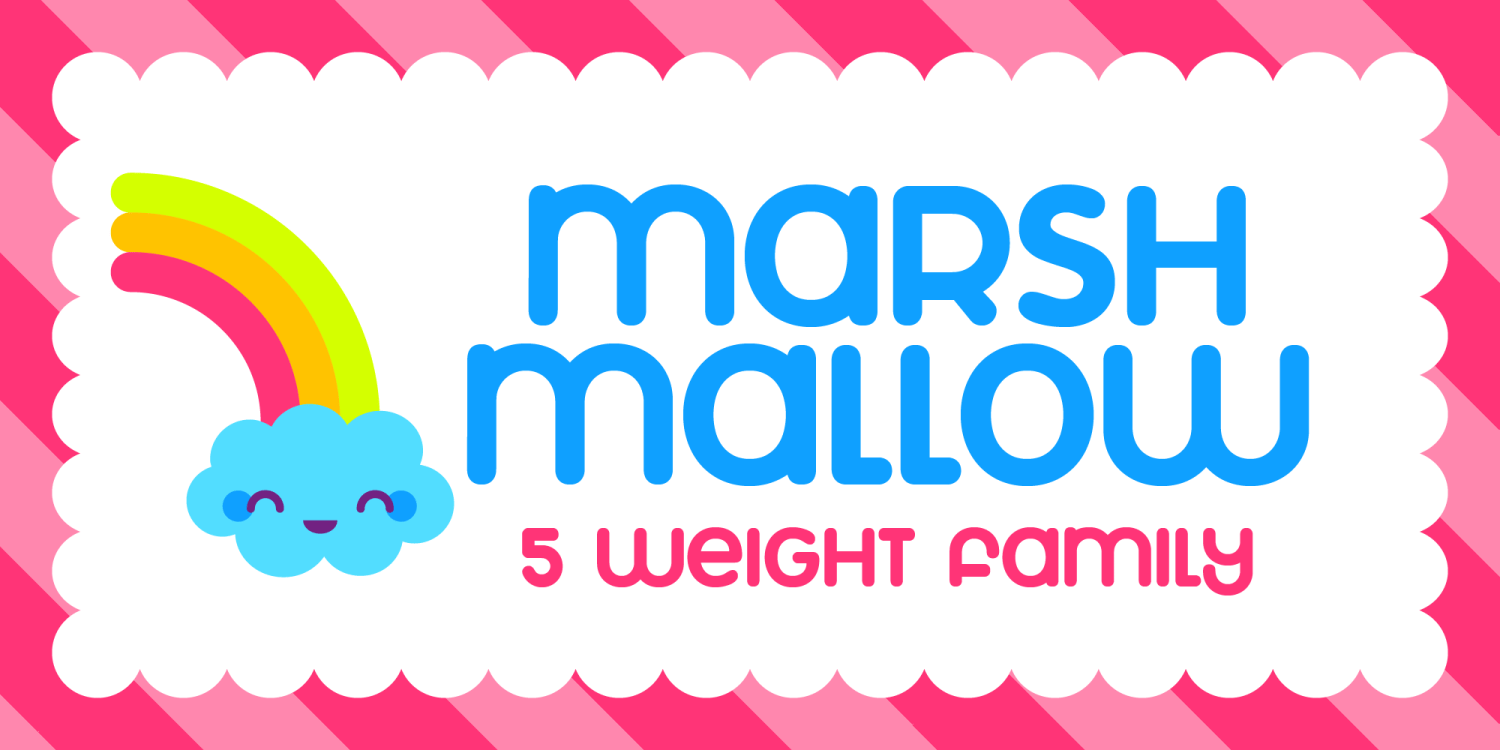 Marshmallow Family Font Family