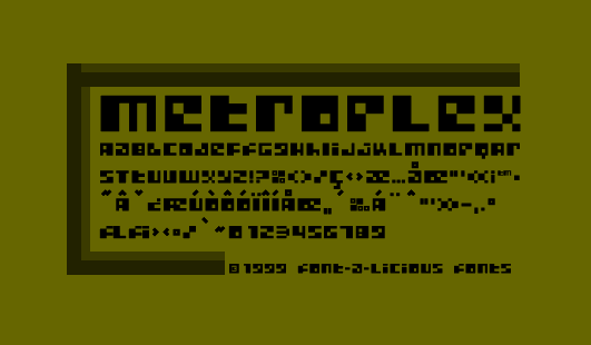 Metroplex Font Family