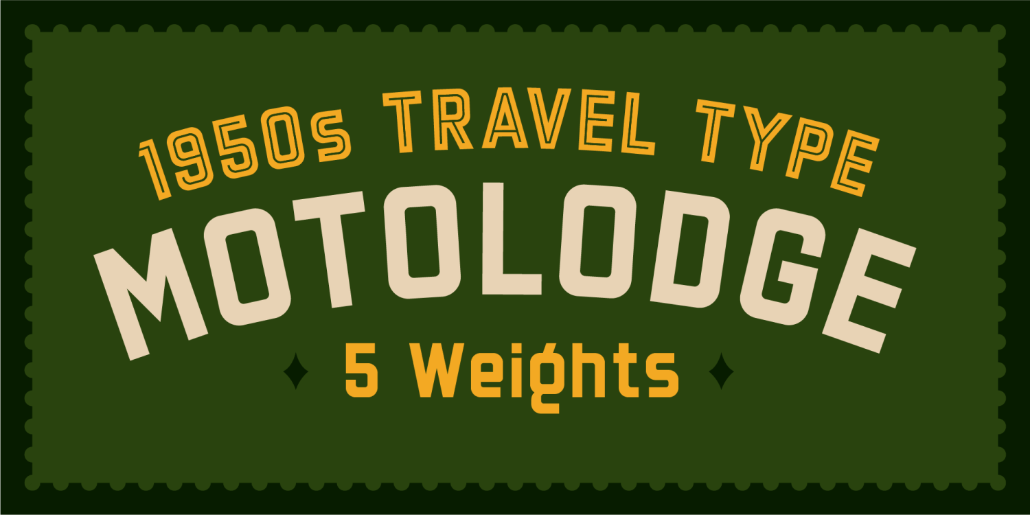 Motolodge Font Family