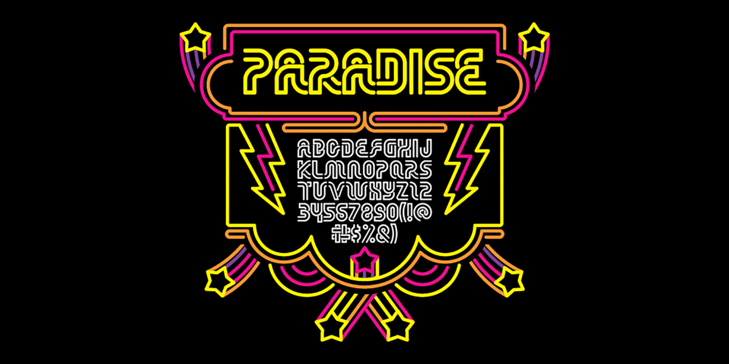 Paradise Font Family