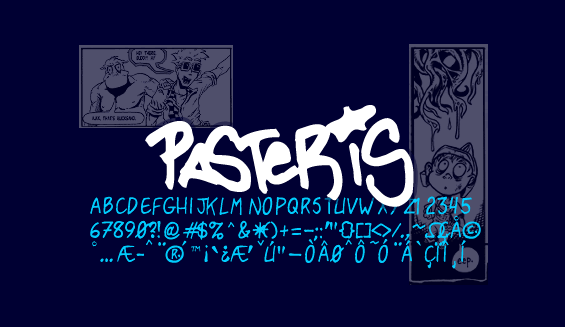 Pasteris Font Family