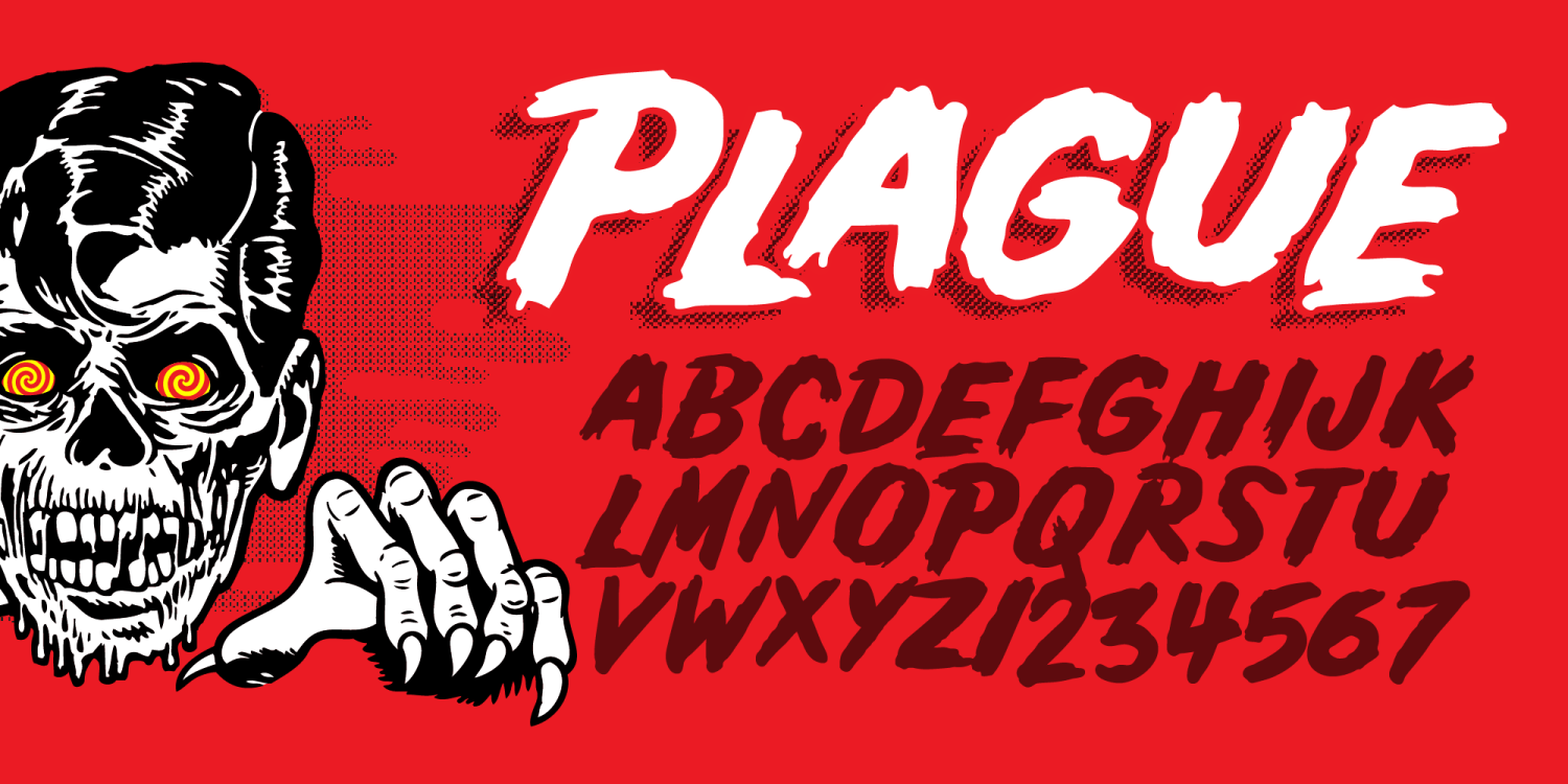 Plague Font Family