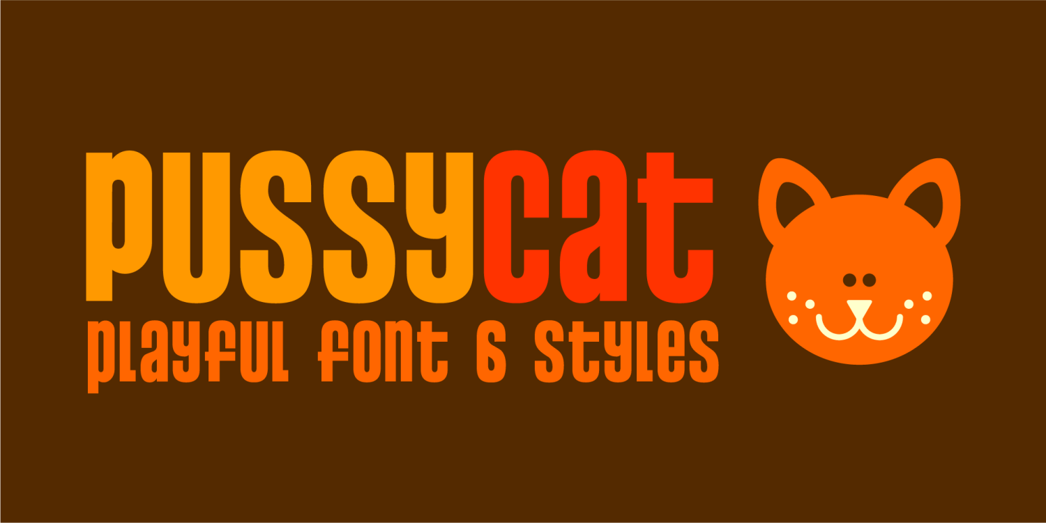 Pussycat Font Family