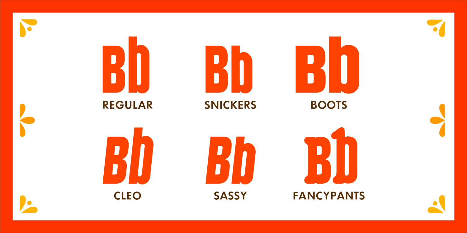 Pussycat Font Poster