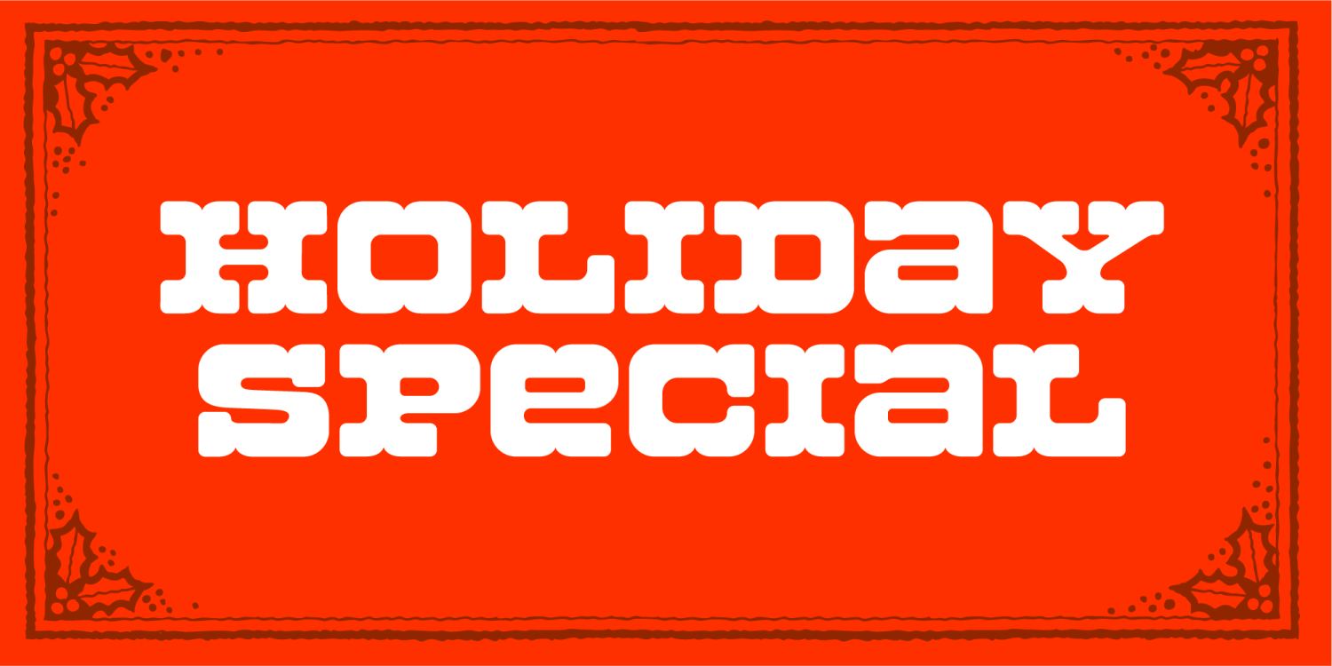 Ramboleer Font Poster