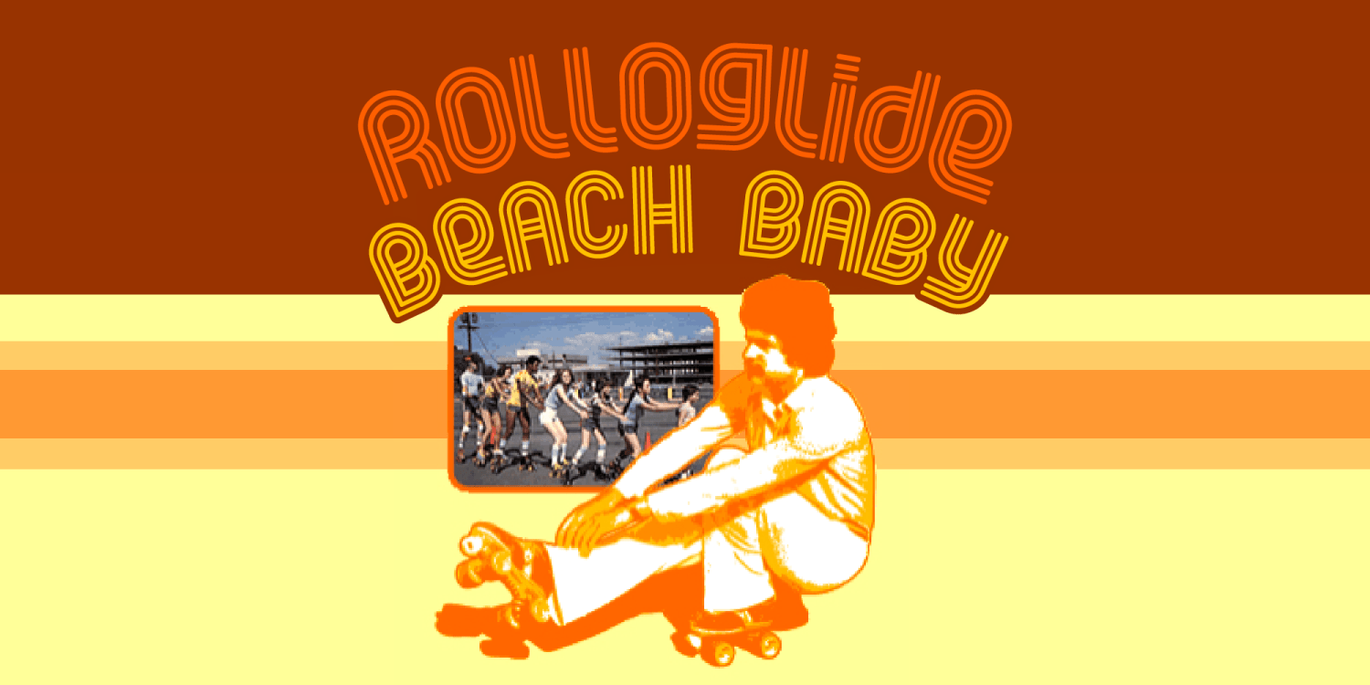 Rolloglide Font Poster