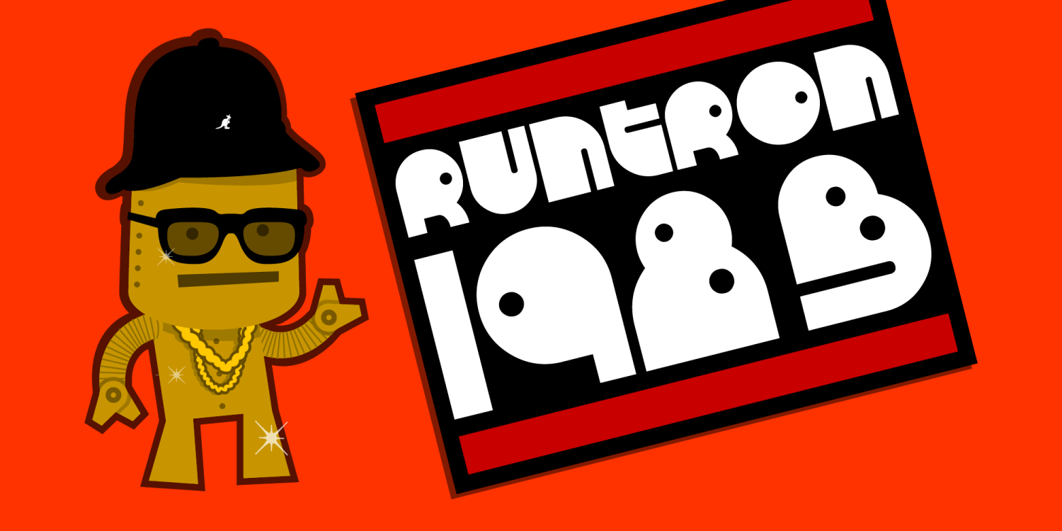 RunTron 1983 Font Family
