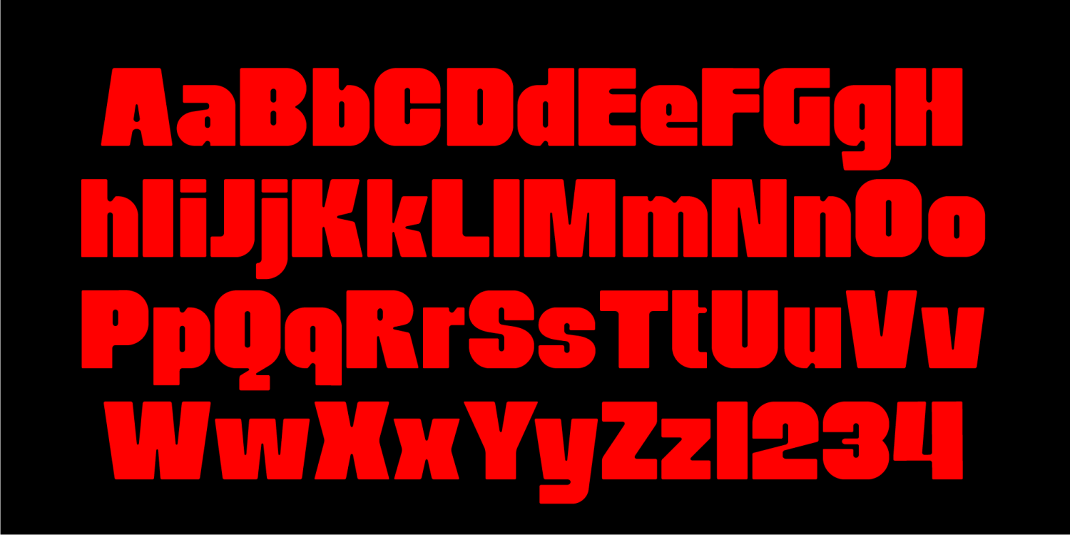 Selektra Font Poster