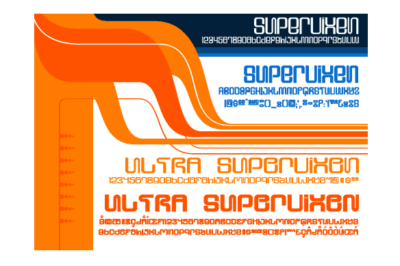 Supervixen Font Family
