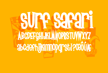 Surf Safari Font Family