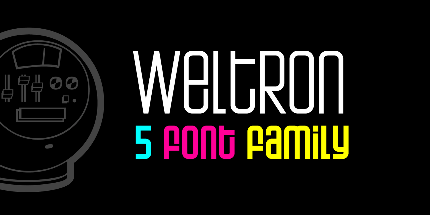 Weltron Font Family