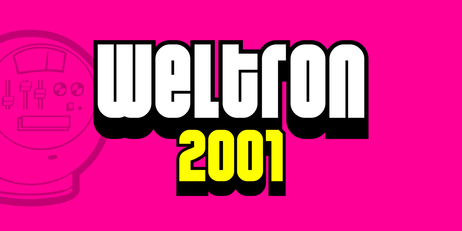 Weltron Font Poster