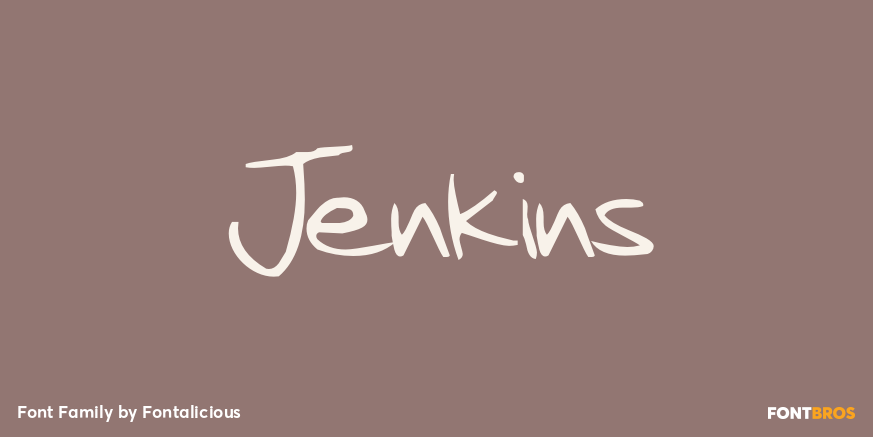 Jenkins Font Family