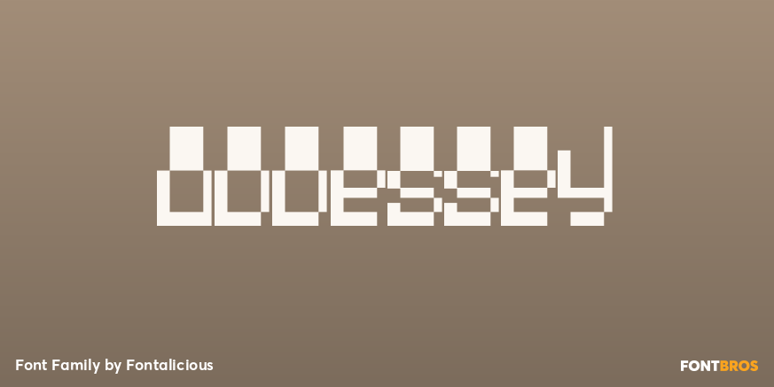 Oddessey Font Family