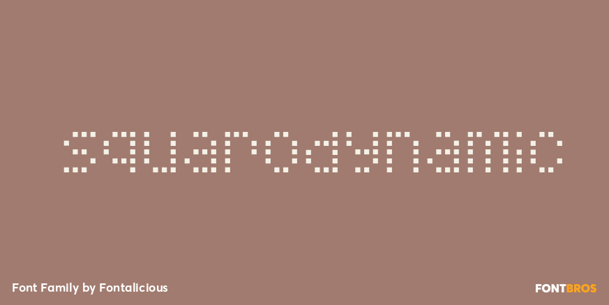 Squarodynamic Font Family
